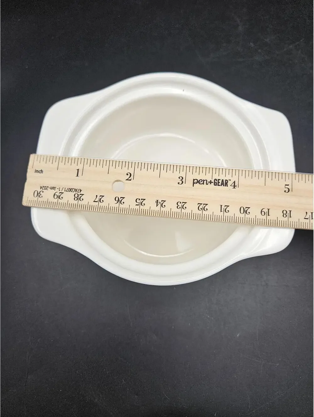 Ciroa White Stoneware Lidded Mini Casserole Cocotte Dish 5
